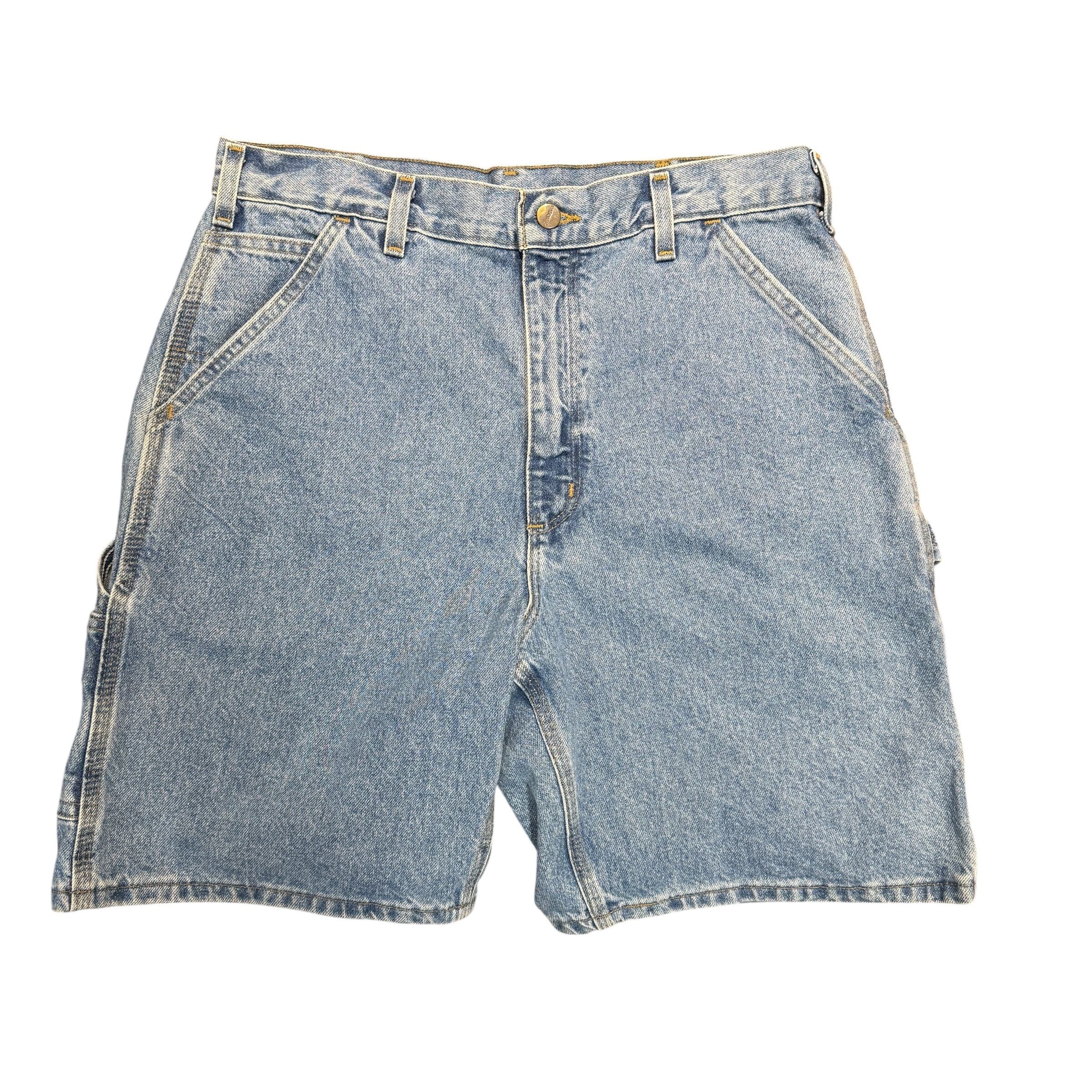 00's カーハート デニム ペインター ショートパンツ 表記(W34) Carhartt】カーハート デニムペインターショートパンツ W34