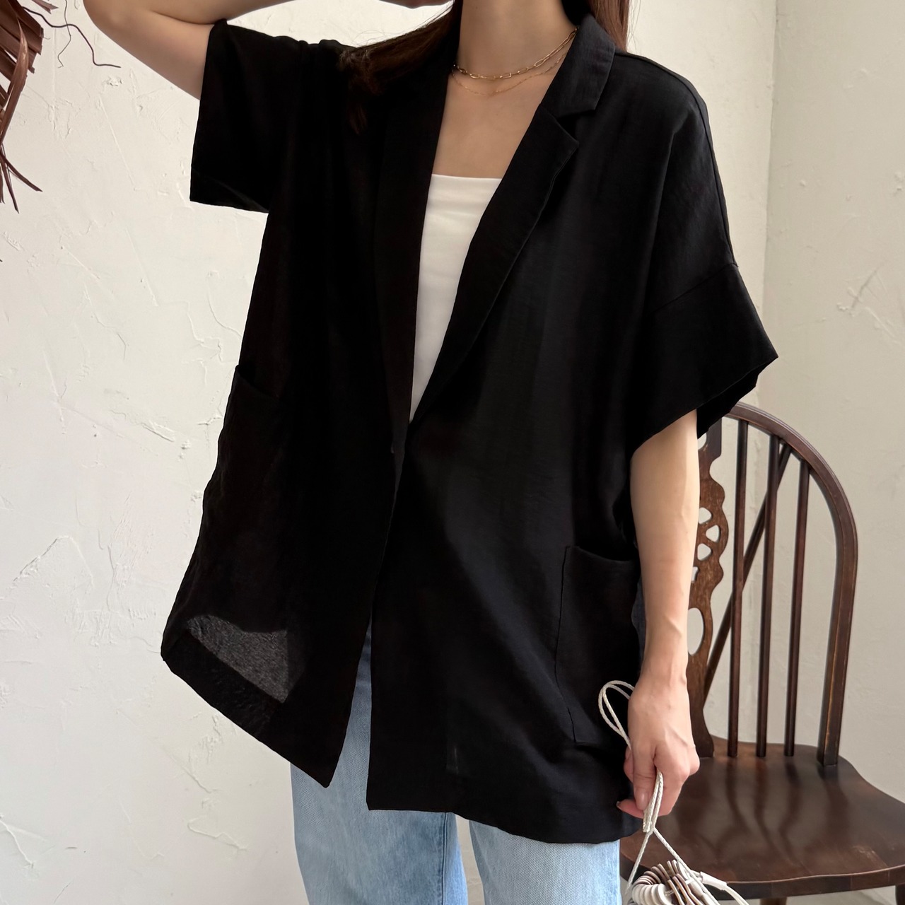 ハーフスリーブジャケット［50033］