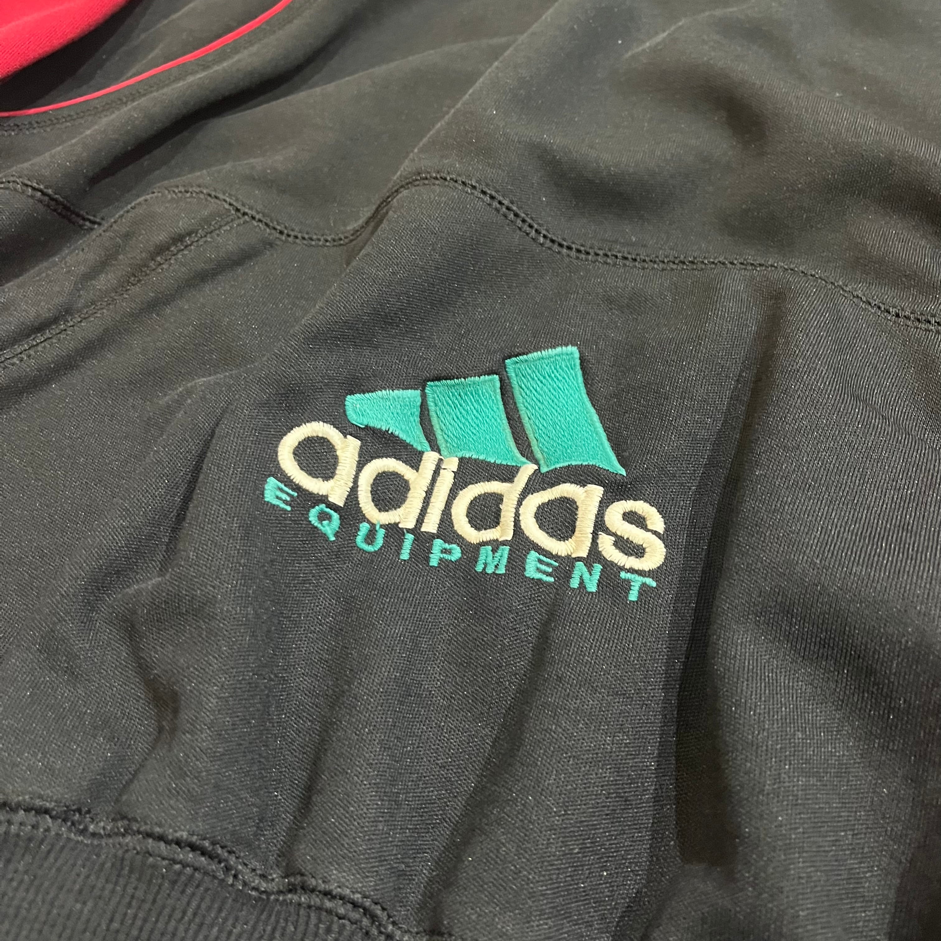 adidas 1990年代　ハーフジップ　ビンテージ