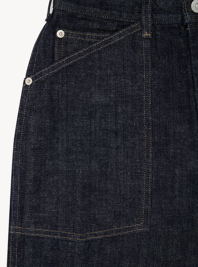 URBANIC 30] Piccolo Herringbone Denim Pants 正規品 韓国ブランド