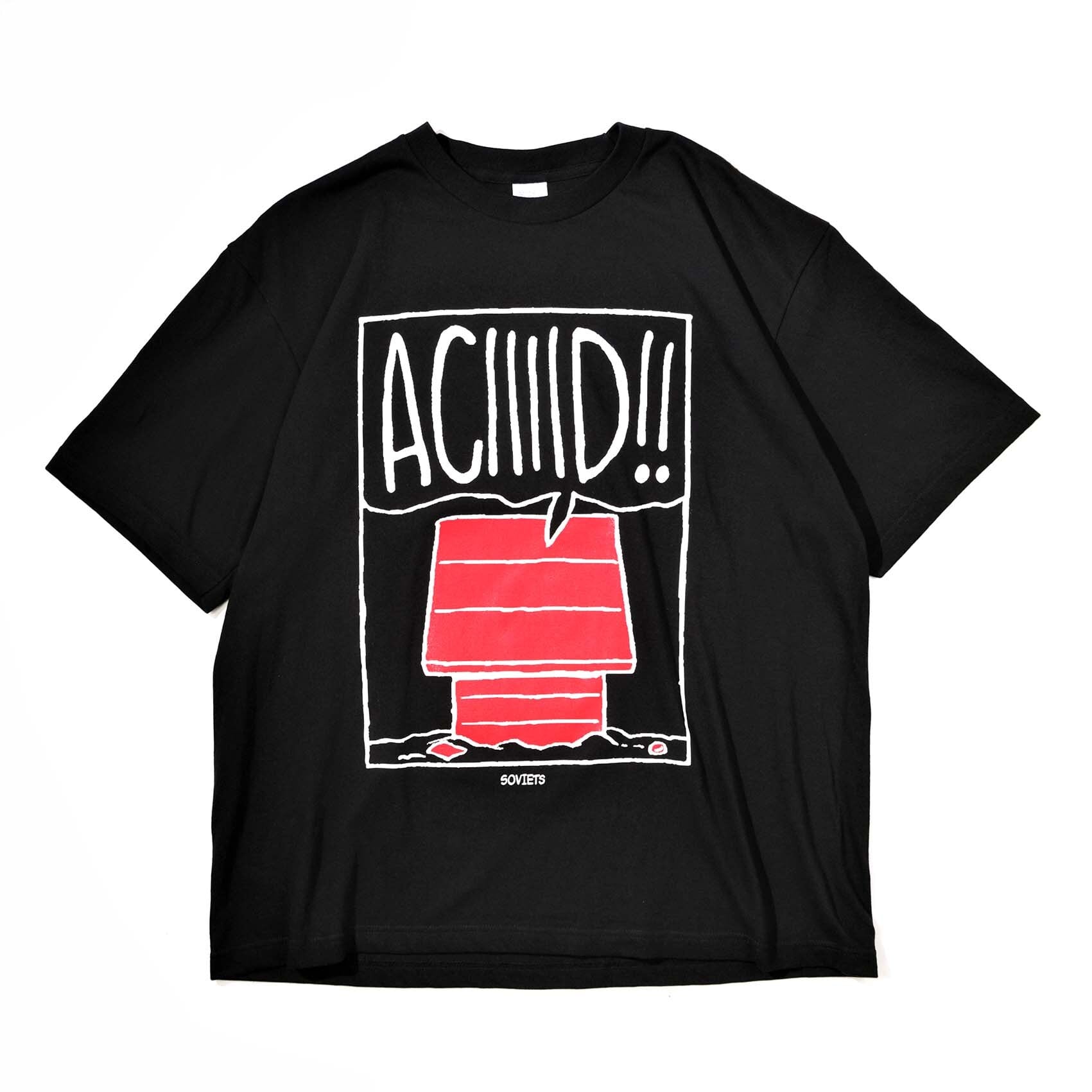 CLUB SOVIETS 2 Acid eyewater T-Shirts【Tシャツ スモーキーブラック