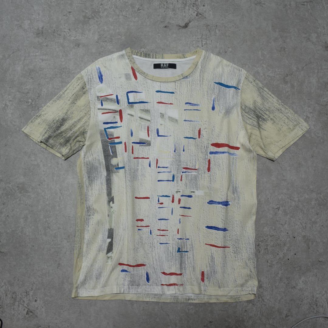 RAF BY RAF SIMONS archive 00s graphic patterned s/s tee | Bullet