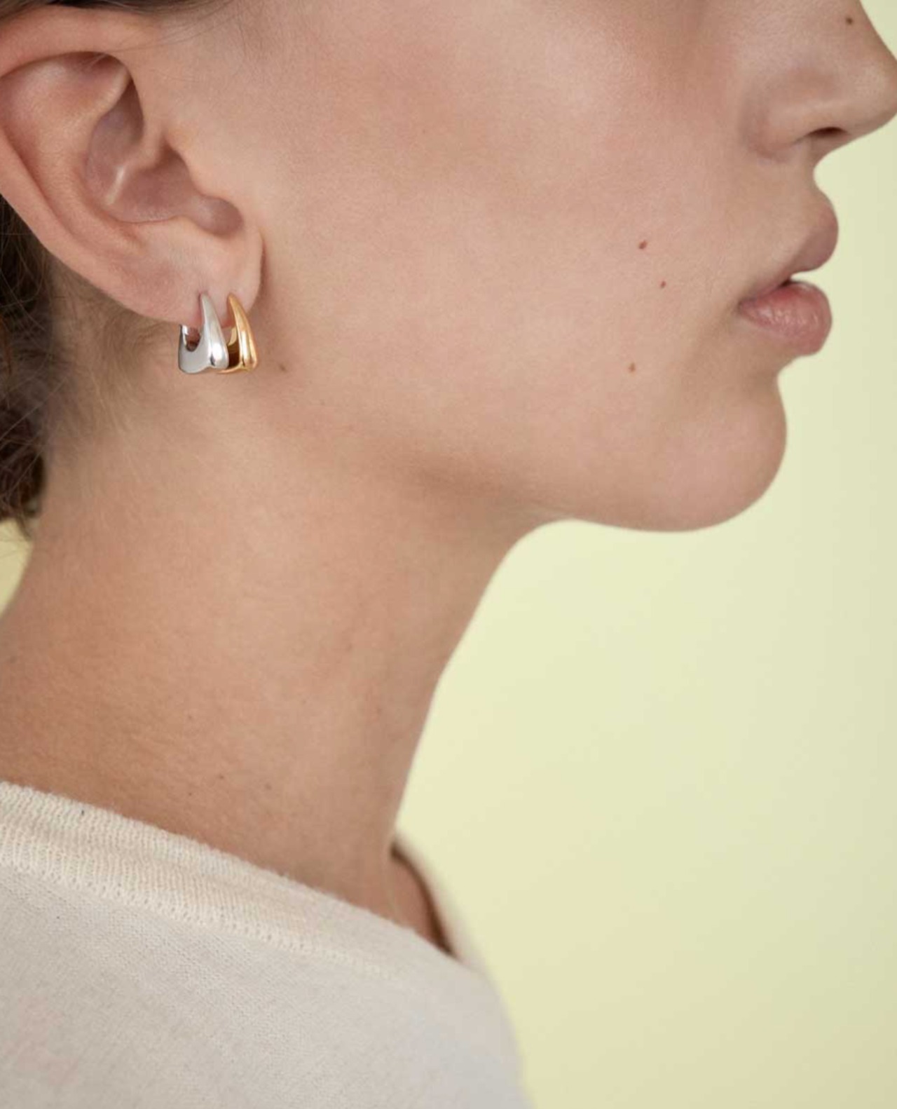 MARIA BLACK マリア・ブラック/ Tote Huggie Pierced Earring - Yellow Gold/ ピアス - 4