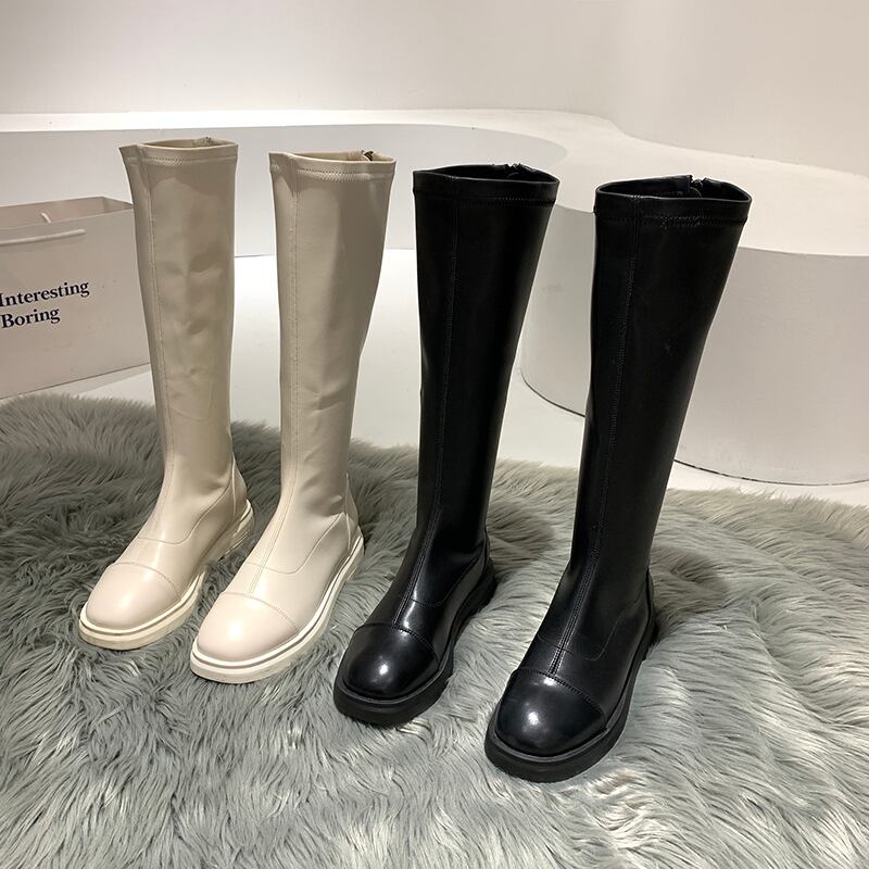 ブーツオータムレッドカジュアル 靴 シューズ 秋物 フェイクシューズ14001673887