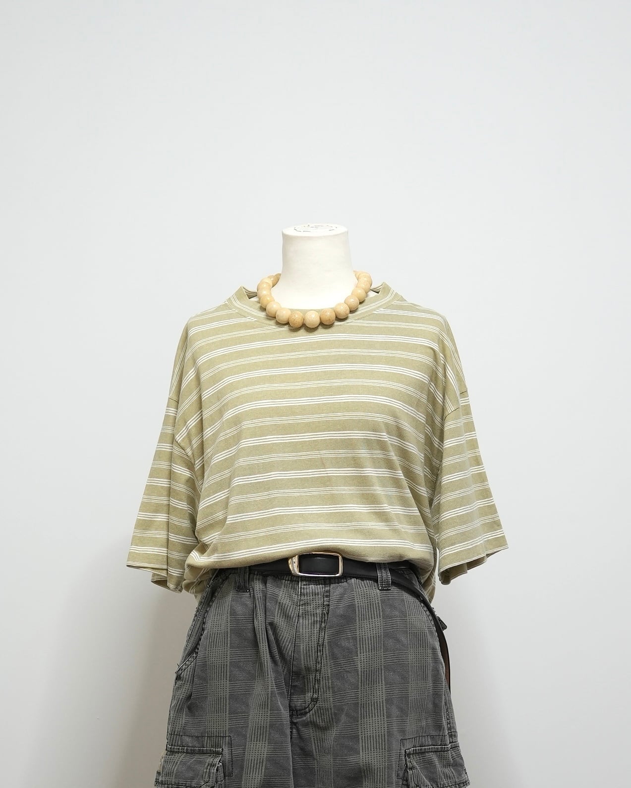 90s NAPIRIJI BORDER TEE / made in ITALY