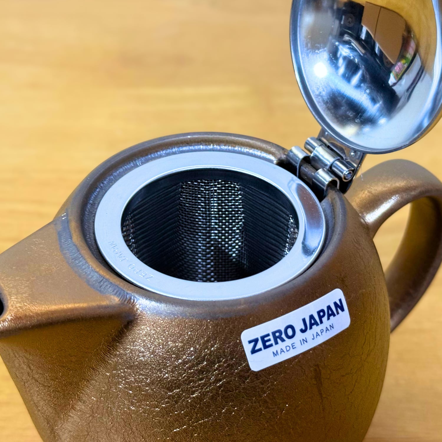 ZEROJAPAN ユニバーサル ティーポット 350cc アンティークゴールド