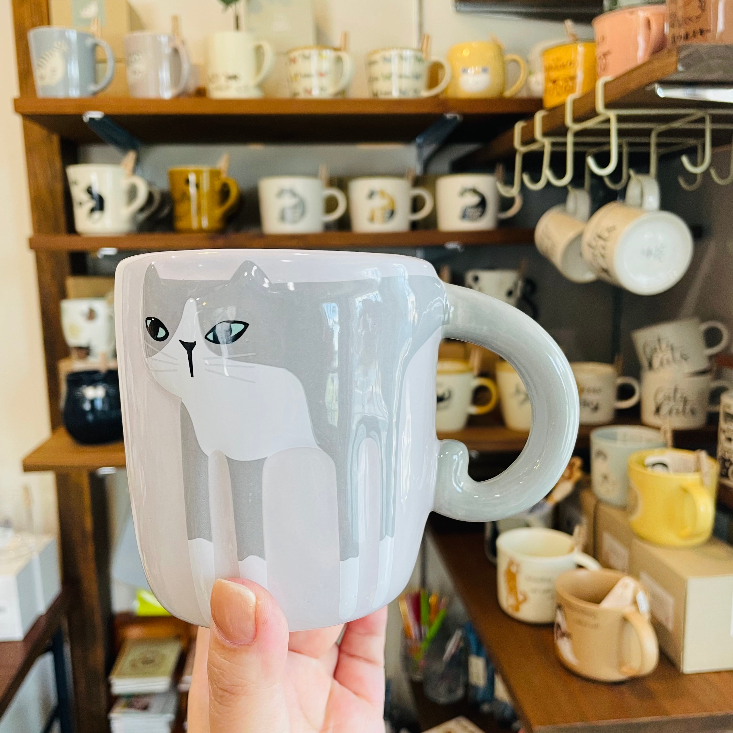 マグカップ｜猫 ねこ ネコ 猫雑貨 猫グッズ かわいい プレゼント 贈り物 おうち時間 おうちカフェ 猫好きさんへプレゼント