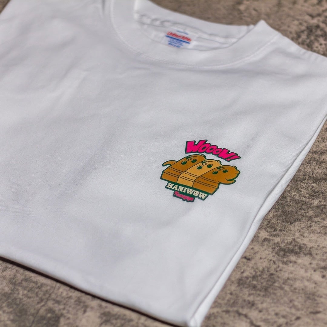 ハニワォ ロングTシャツ