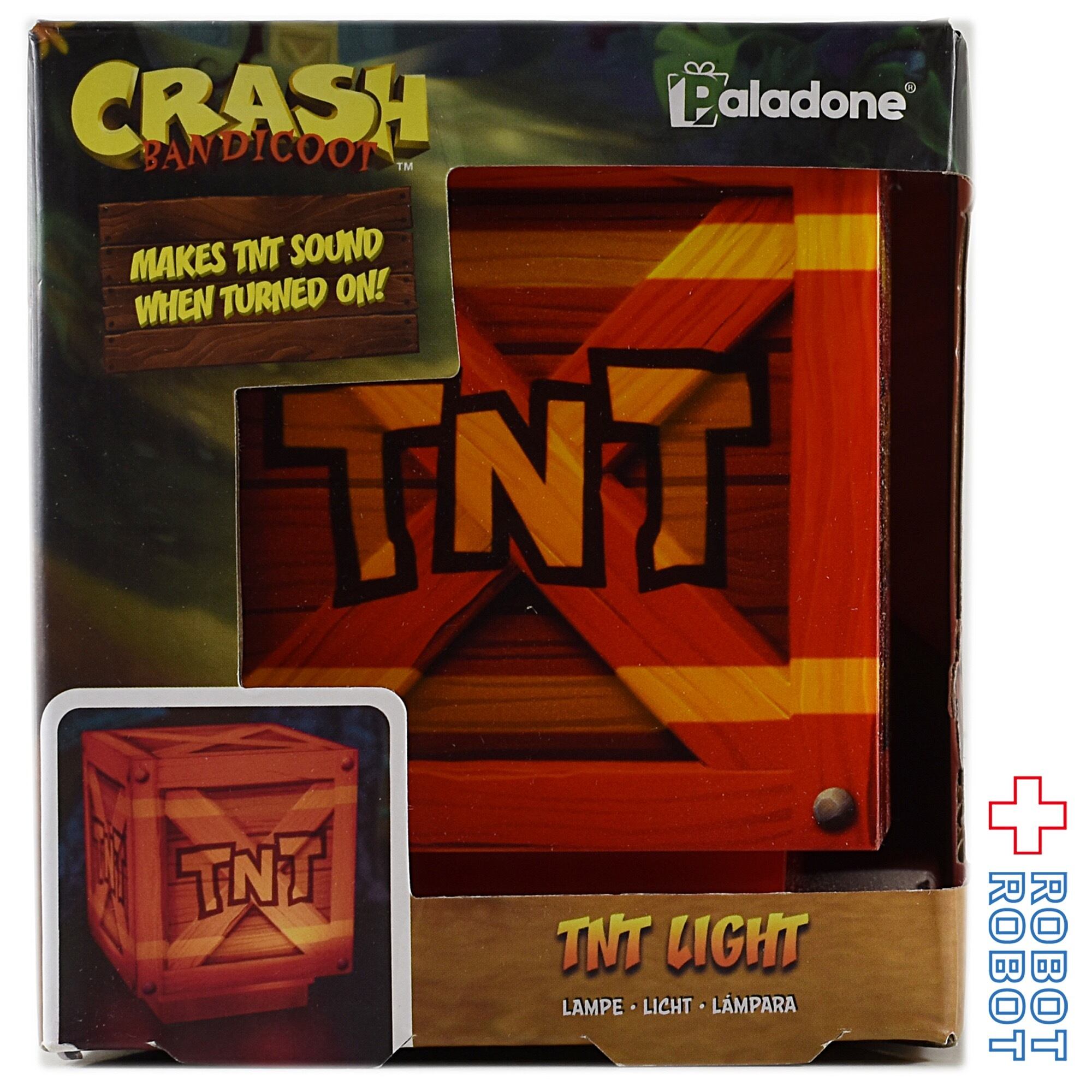 Paladone クラッシュ・バンディクー TNT ライト | ROBOTROBOT