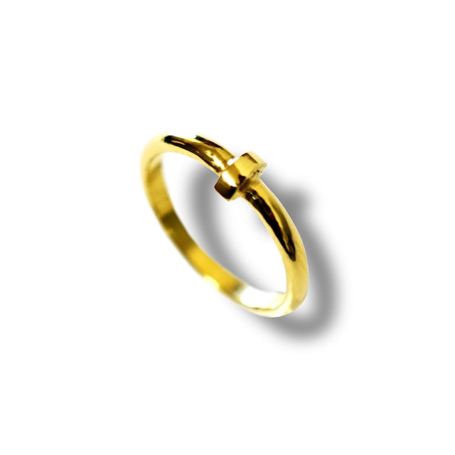 【送料無料】K18Gold Crux Nail Ring 7号【品番 18S2005】