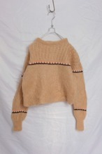 Lines design knit top