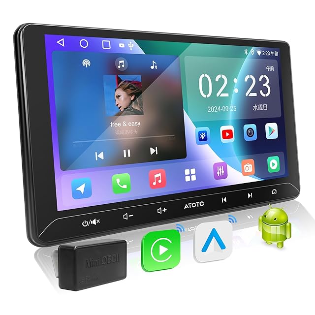 PRA106ディスプレイオーディオ android13 11.8インチ1DIN 2K対応 8+