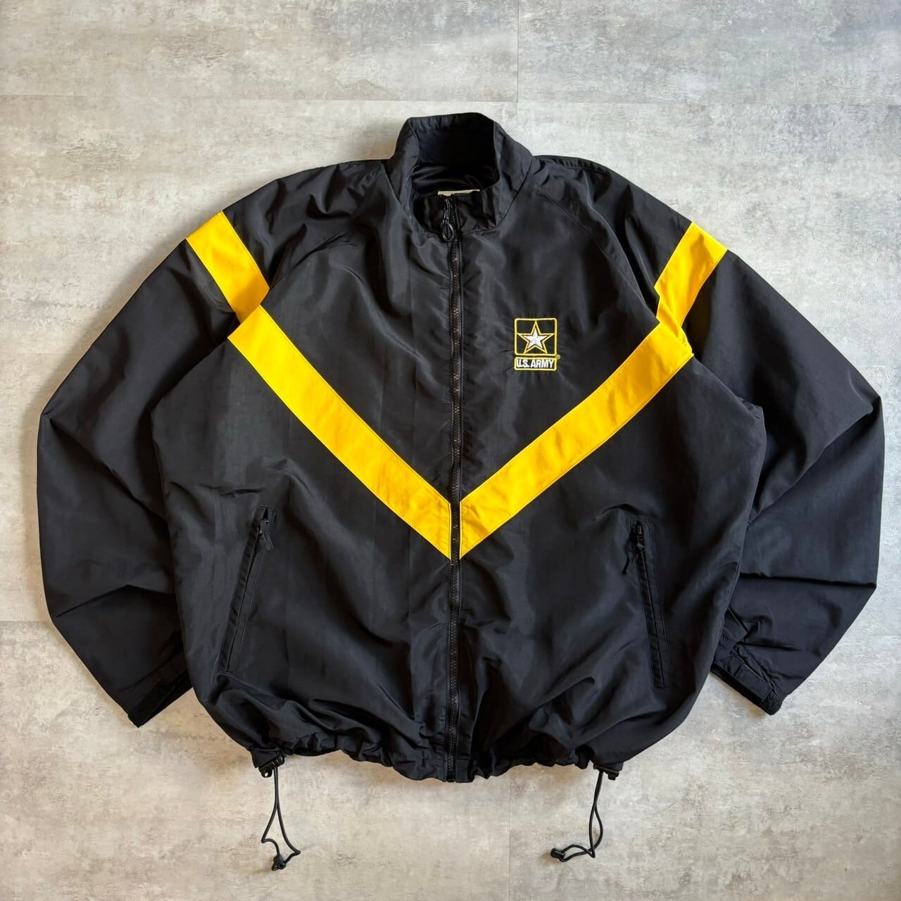 《L》 U.S.ARMY military ナイロンジャケット No.4076