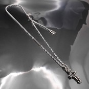 OPEN CROSS #1 with GODSIZE® I.D. TAG NECKLACE / オープンクロス#1ゴッドサイズ® I.D.タグネックレス