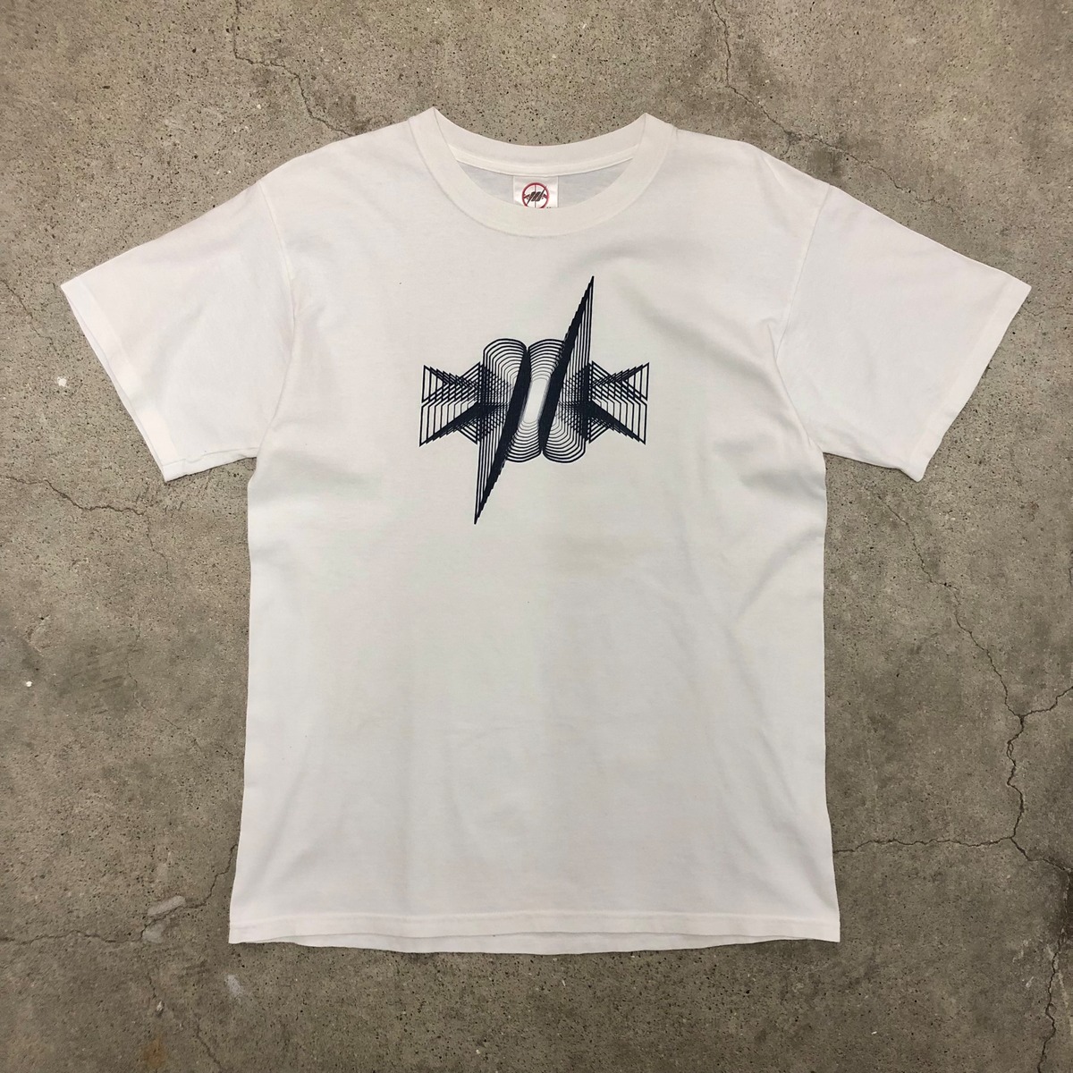 RECON/Logo print tee/M/ロゴプリント/Tシャツ/有刺鉄線/ホワイト 