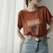 ラウンドネックTシャツ ・22318