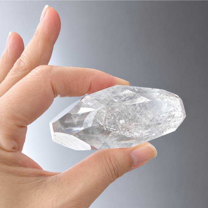 パワーストーン 天然石【レムリアン水晶】 レムリアンクォーツ ハート