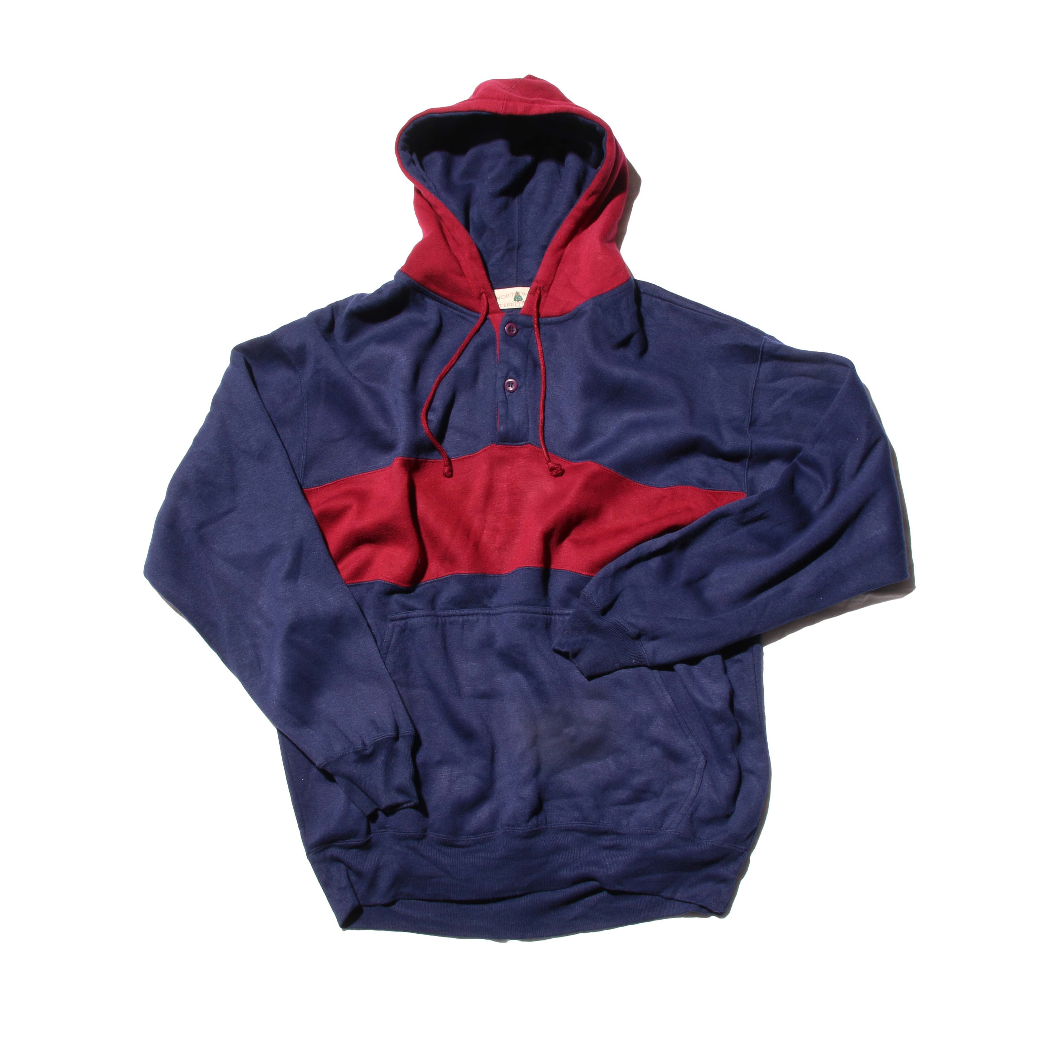 90sVintage CountryHenryNeckHoodieSweatTop