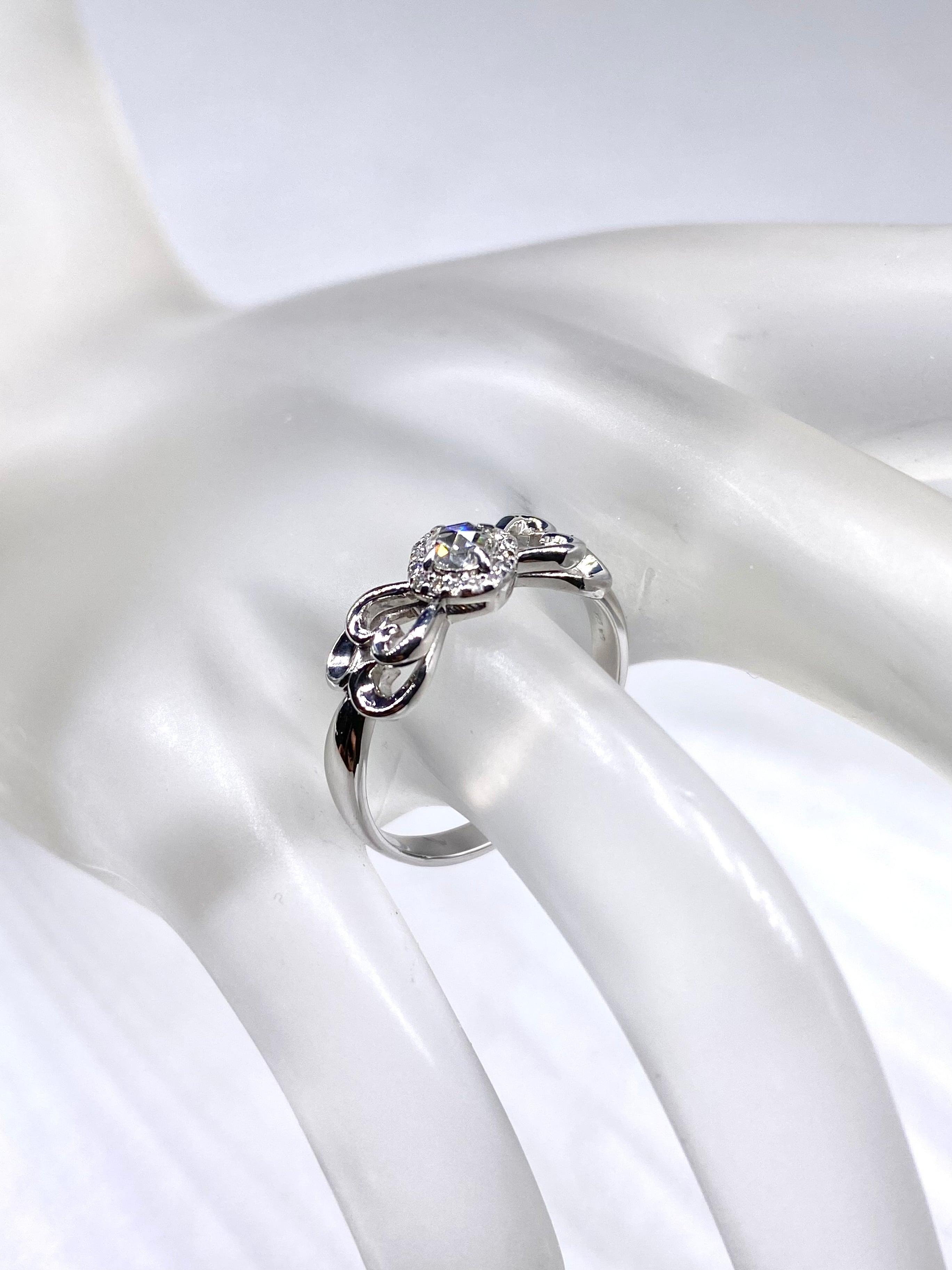 ローズカットダイヤモンド 0.12ct / ダイヤモンド 計0.06ct ローズカットダイヤモンド 0.12ct / ダイヤモンド 計0.06ct