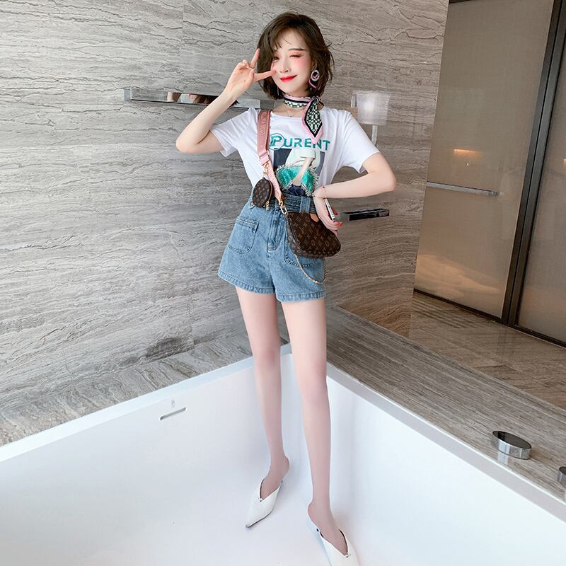 ウェスト薄手ポケットAラインショーツ スプリング 春物 サマー 夏物 ブルマー MIUCO84399798732