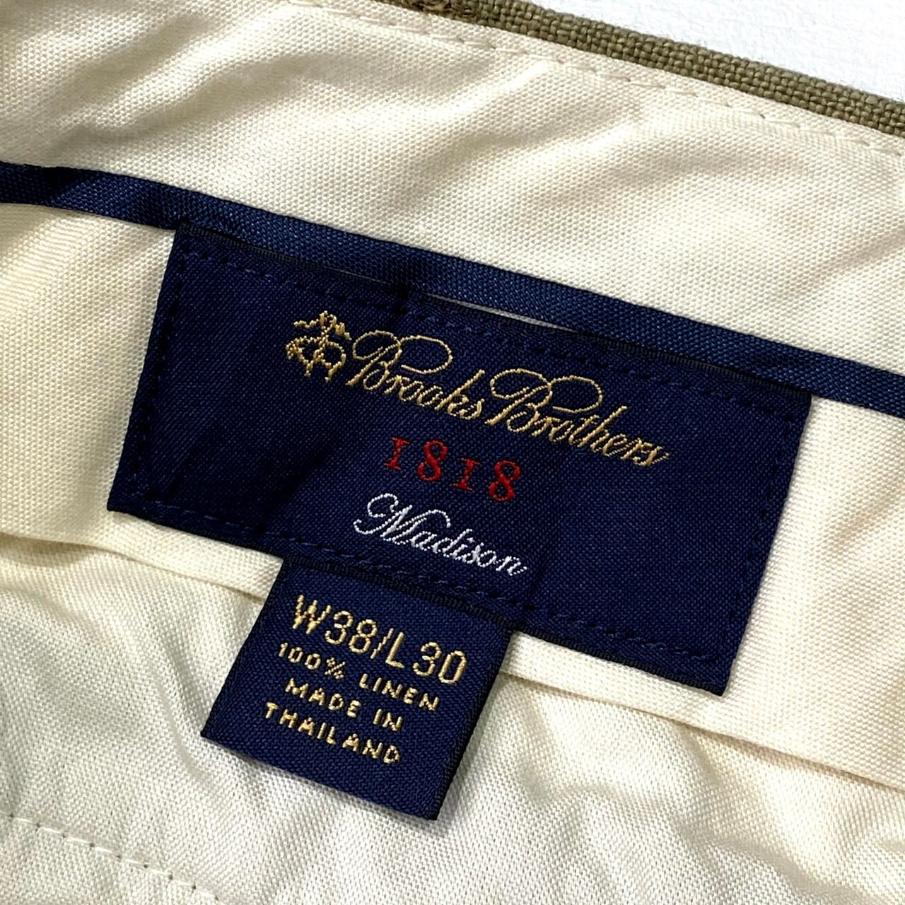 Brooks Brothers ブルックスブラザーズ リネンパンツ スラックス