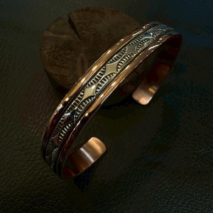 ランドンセカテロ(Landon Secatero) カッパー&シルバーコンビバングル