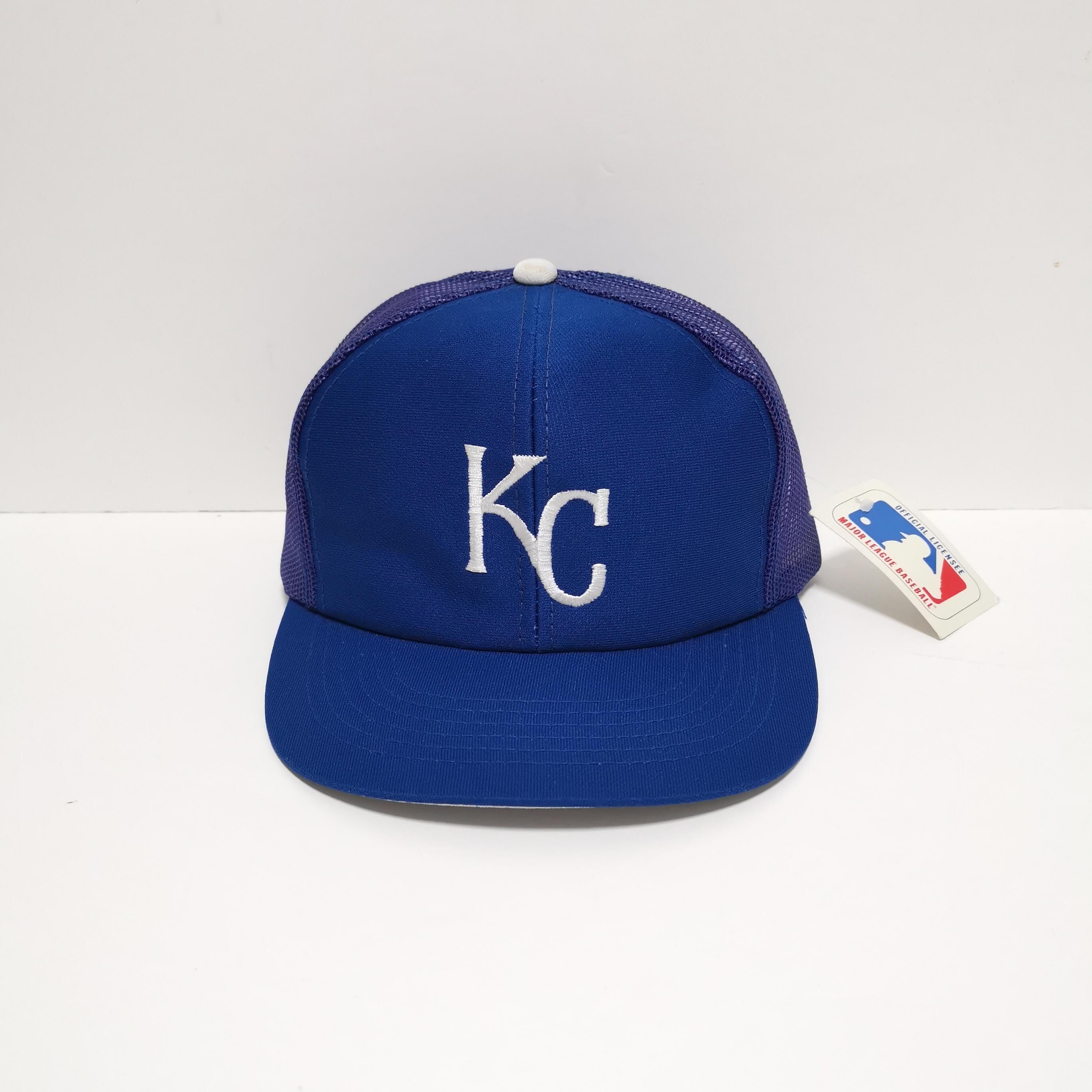 送料無料 90s LA Dodgers ドジャース CAP キャップ NWA MLB 青