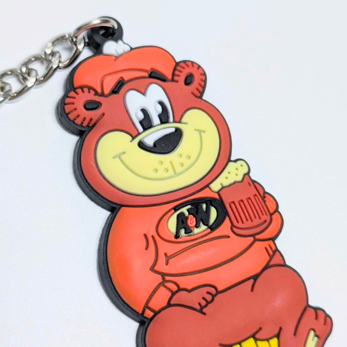 送料無料！ ★ラバーキーホルダー★ 【 A&W (エーアンドダブリュー)  】 エンダー / ルーティ〚アメリカン雑貨 アメトイ〛