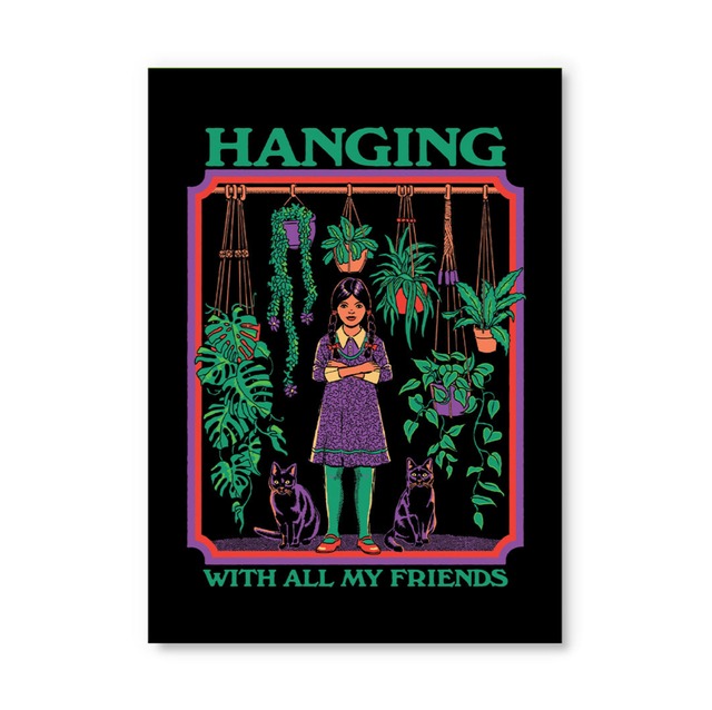 Hanging With Friends Postcard