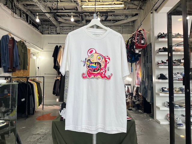 TAKASHI MURAKAMI × COMPLEXCON GRADUATE TEE WHITE LARGE 70062