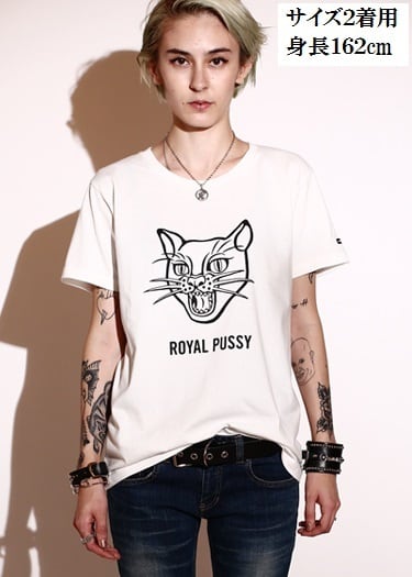 ROYAL PUSSY / ロイヤルプッシー「SCREAMER CAT BASIC TEE」Tシャツ