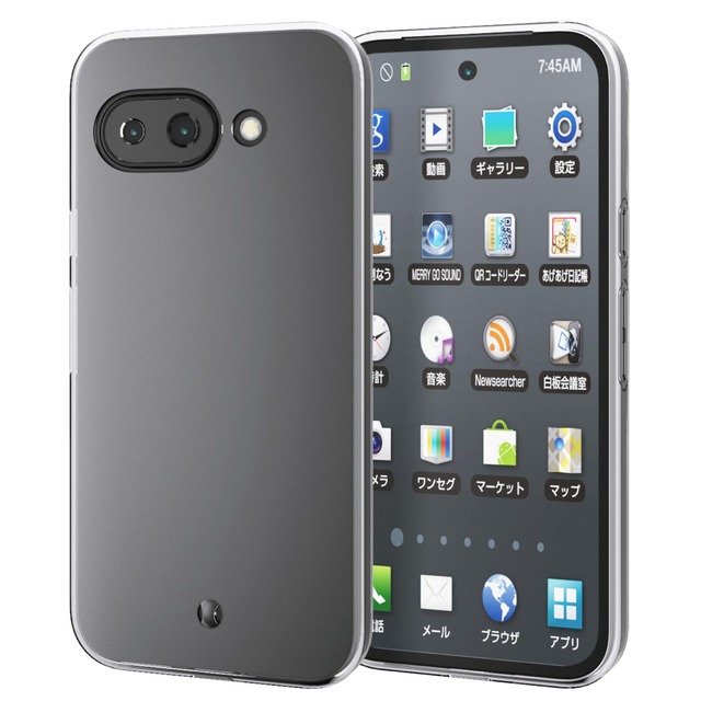 エレコム Google Pixel 9a ケース カバー 透明 薄型 TPU 耐衝撃 衝撃吸収 ストラップホール付き ワイヤレス充電対応 シンプル クリア PM-P251UCTCR