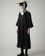 【suie】Linen tasuki robe coat/リネンたすき羽織りワンピース