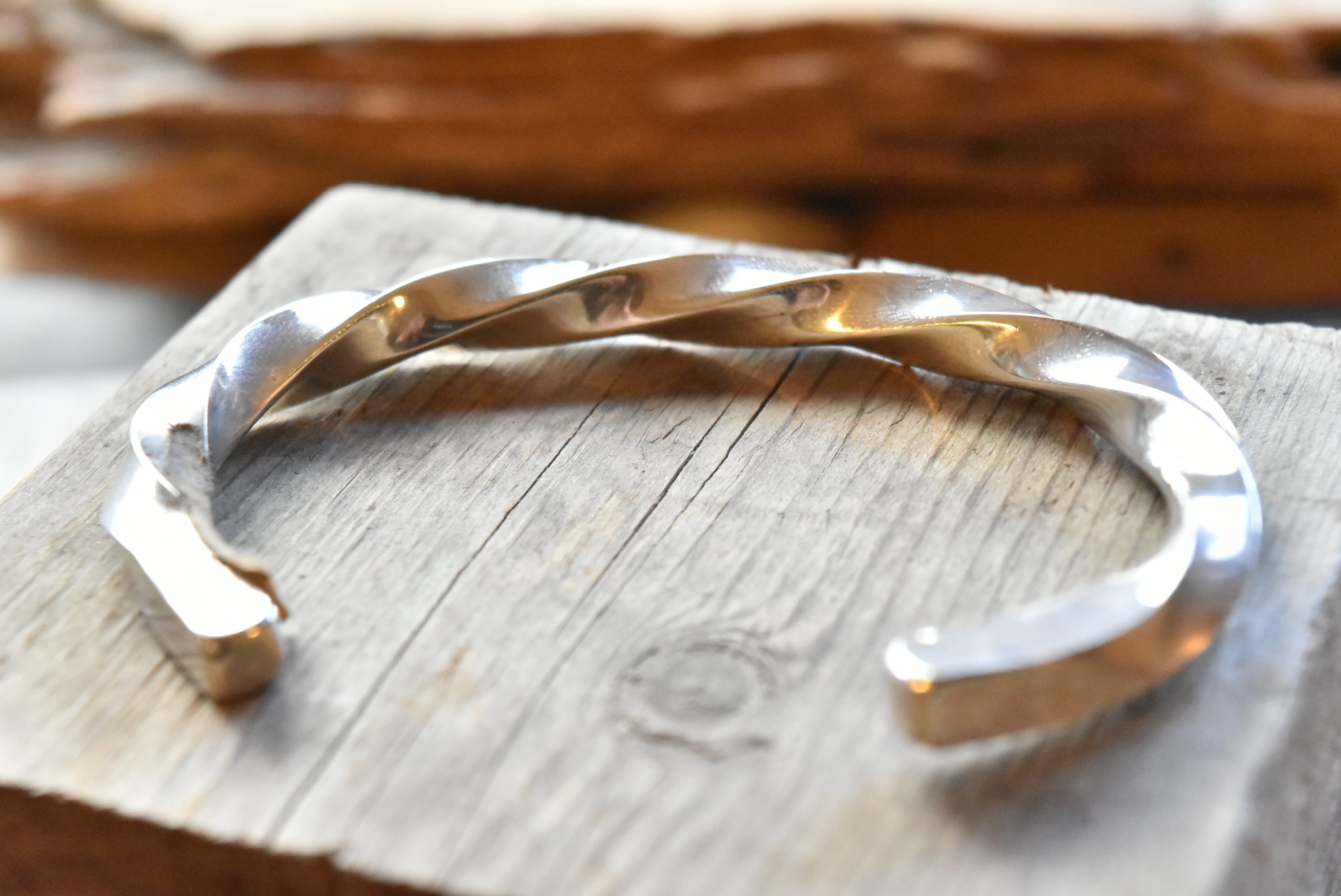 5mm ツイストバングル | FARWEST silver smith