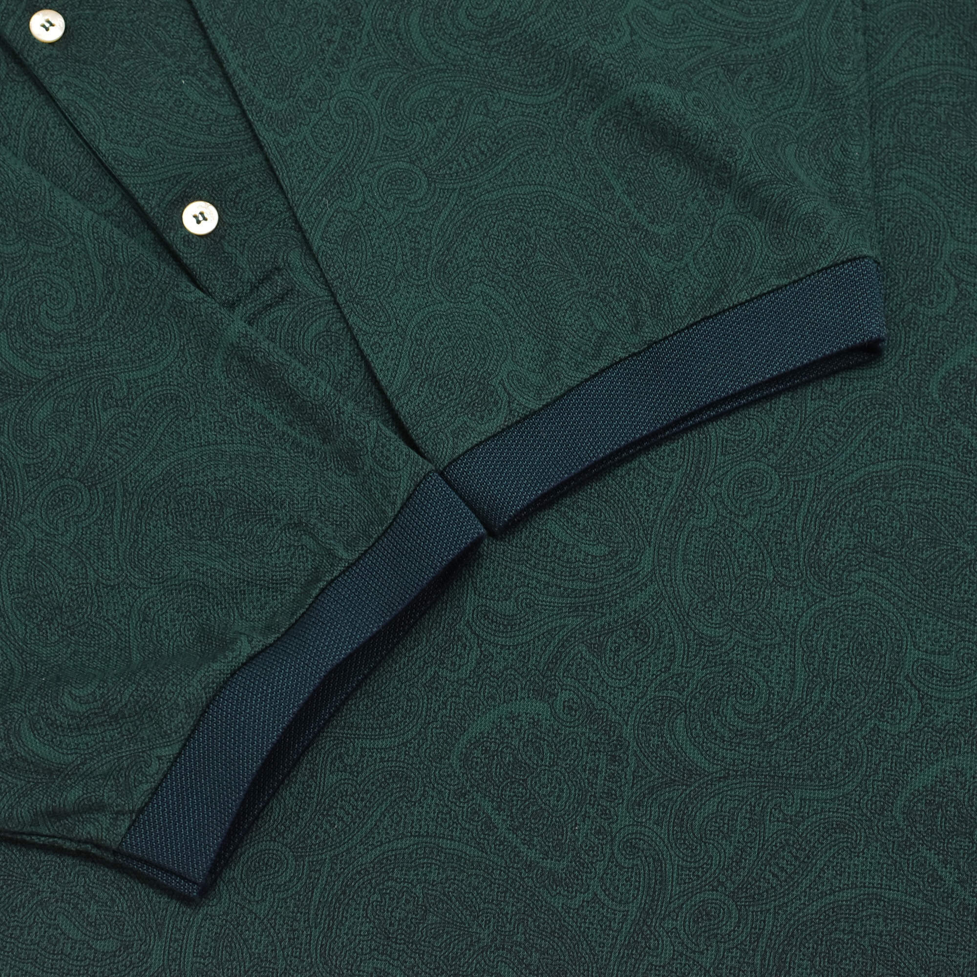 90～00s Italy Bobby Jones paisley pattern polo shirt | 古着屋 grin