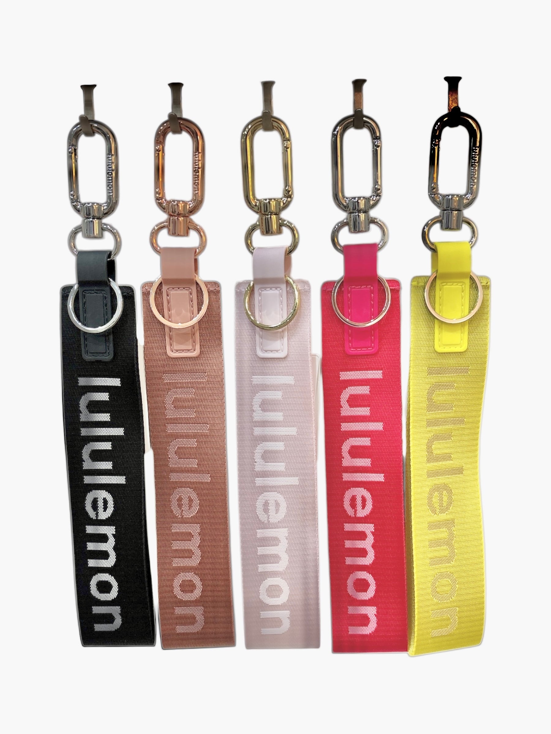 lululemon】ルルレモン Never Lost Keychain カラビナ付き キー