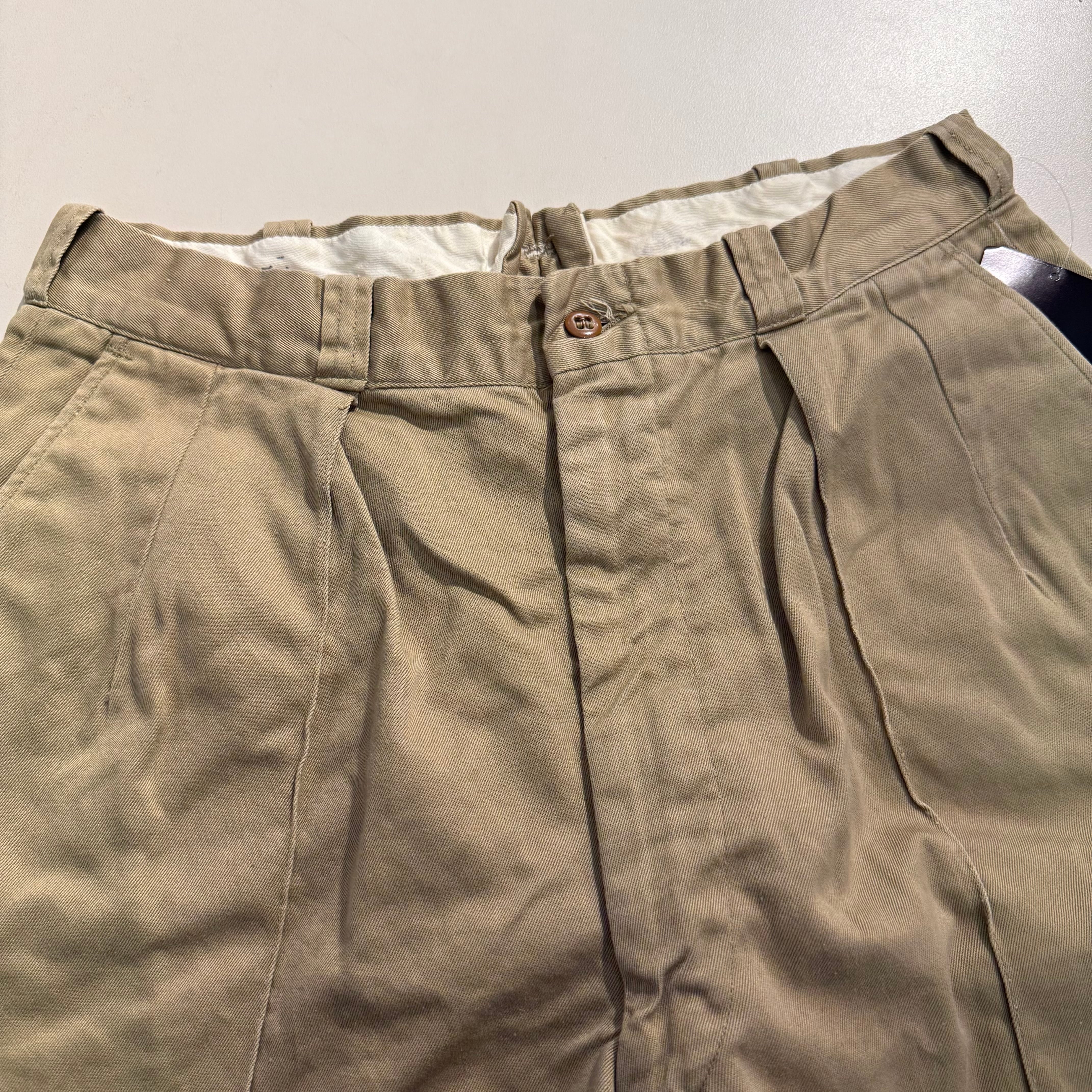 50s U.S. ARMY CHINO SHORTS (W32) ⑦ | BerBerJin Yuhodo