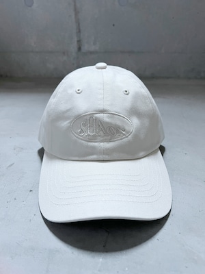 SHAON LOGO CAP IVORY