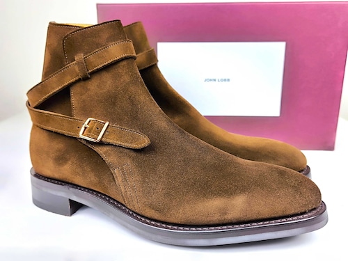 ★超激レア・定価40万円超・新品未使用★ ジョンロブ　アボット ABBOT　バイリクエスト　ジョッパーブーツ　8695Bラスト　サイズ7E　箱等付