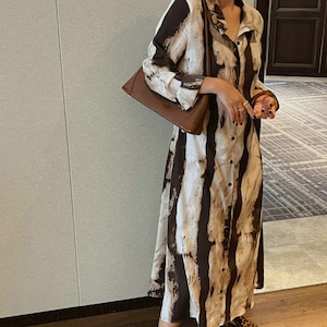 Art shirt dress S1511