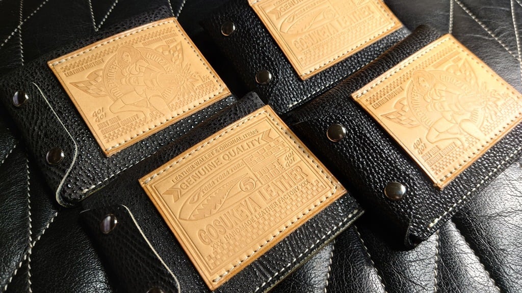 GOSUKEYA LEATHER 黒桟革 極 ライダースミニウォレット改 黒桟革 極 ライダースミニウォレット改 | 五助屋レザー