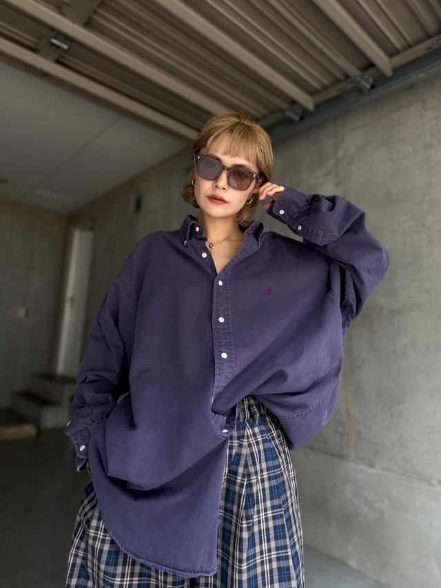 （SH1387）Ralph Lauren cotton BD shirt