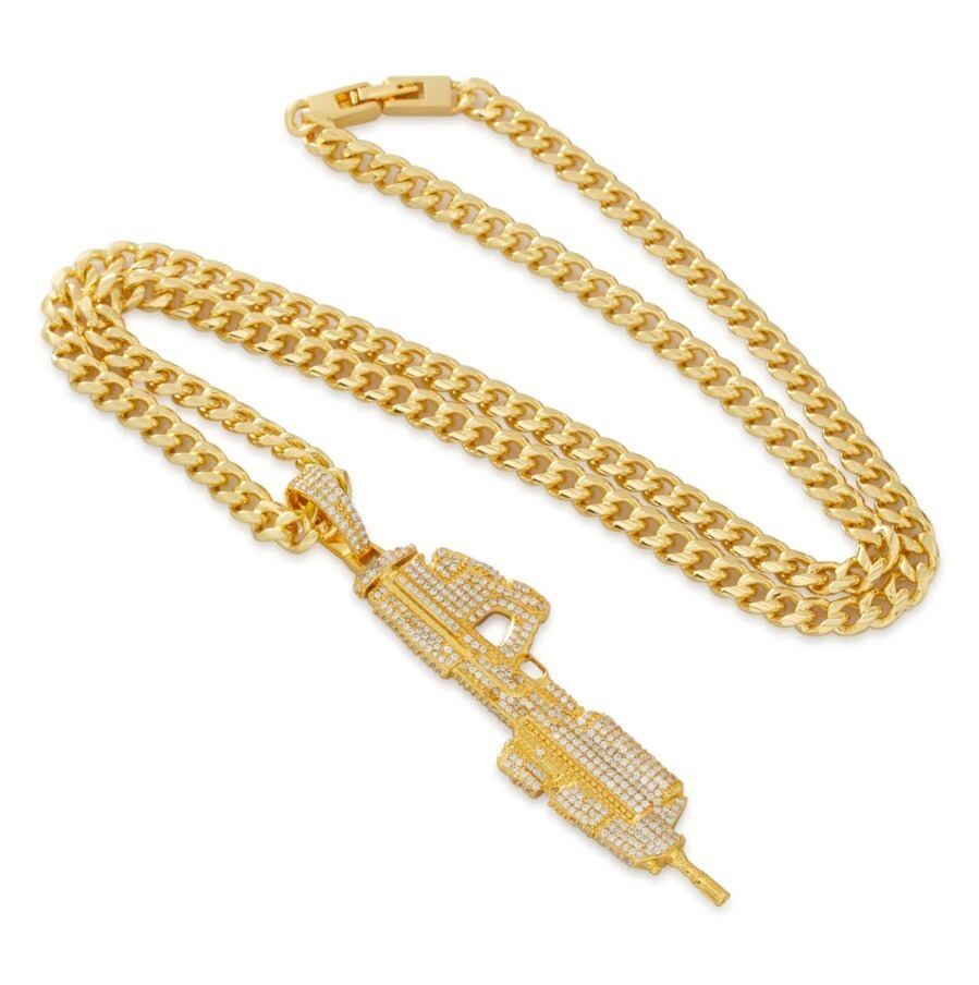 送料税込【King Ice】PEARL OF WISDOM PEACE BRACELET パール♪ King Ice(キングアイス)PEARL OF WISDOM PEACE BRACELET