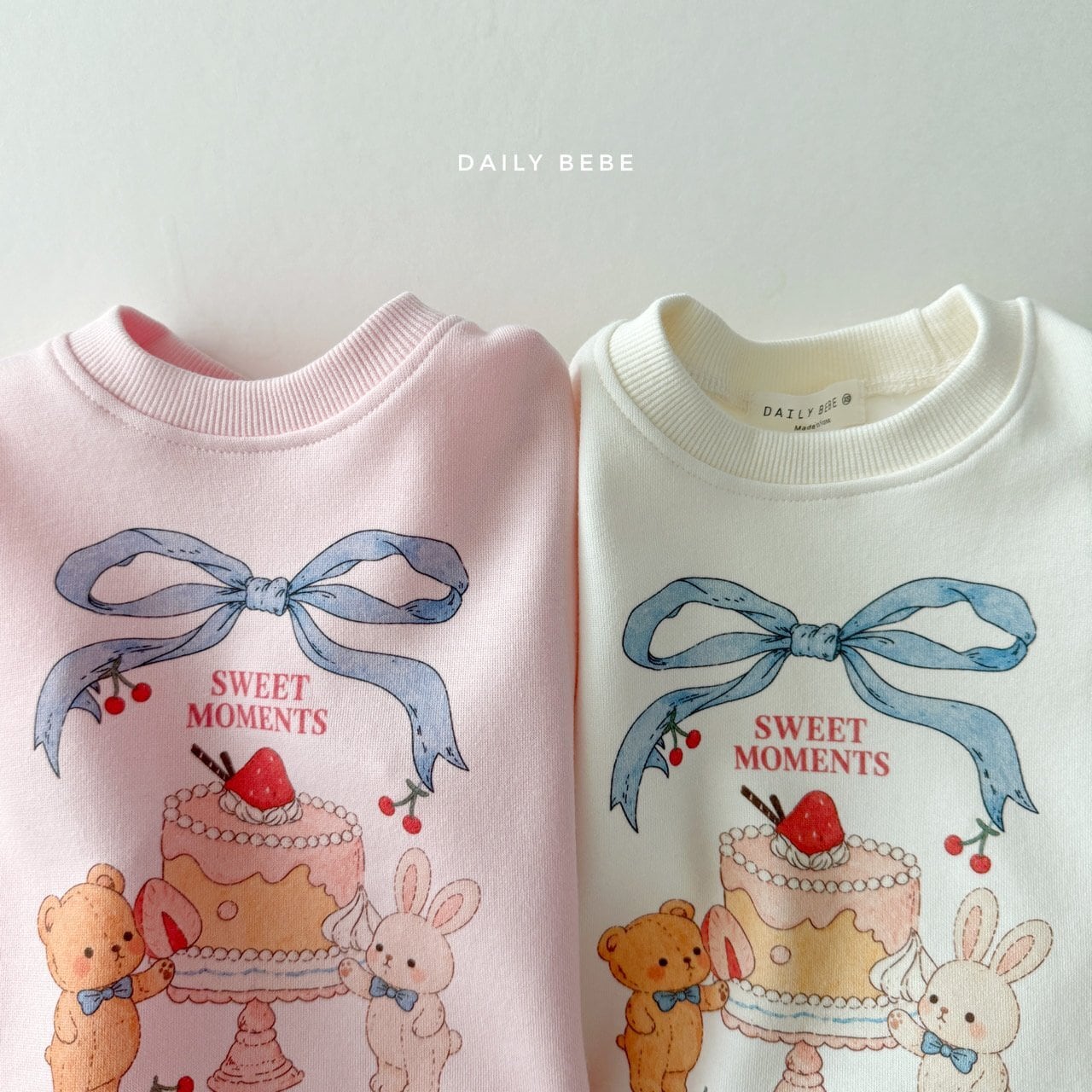 【2点送料無料】«予約»«ジュニアサイズあり»«daily bebe» ケーキmtm 2colors