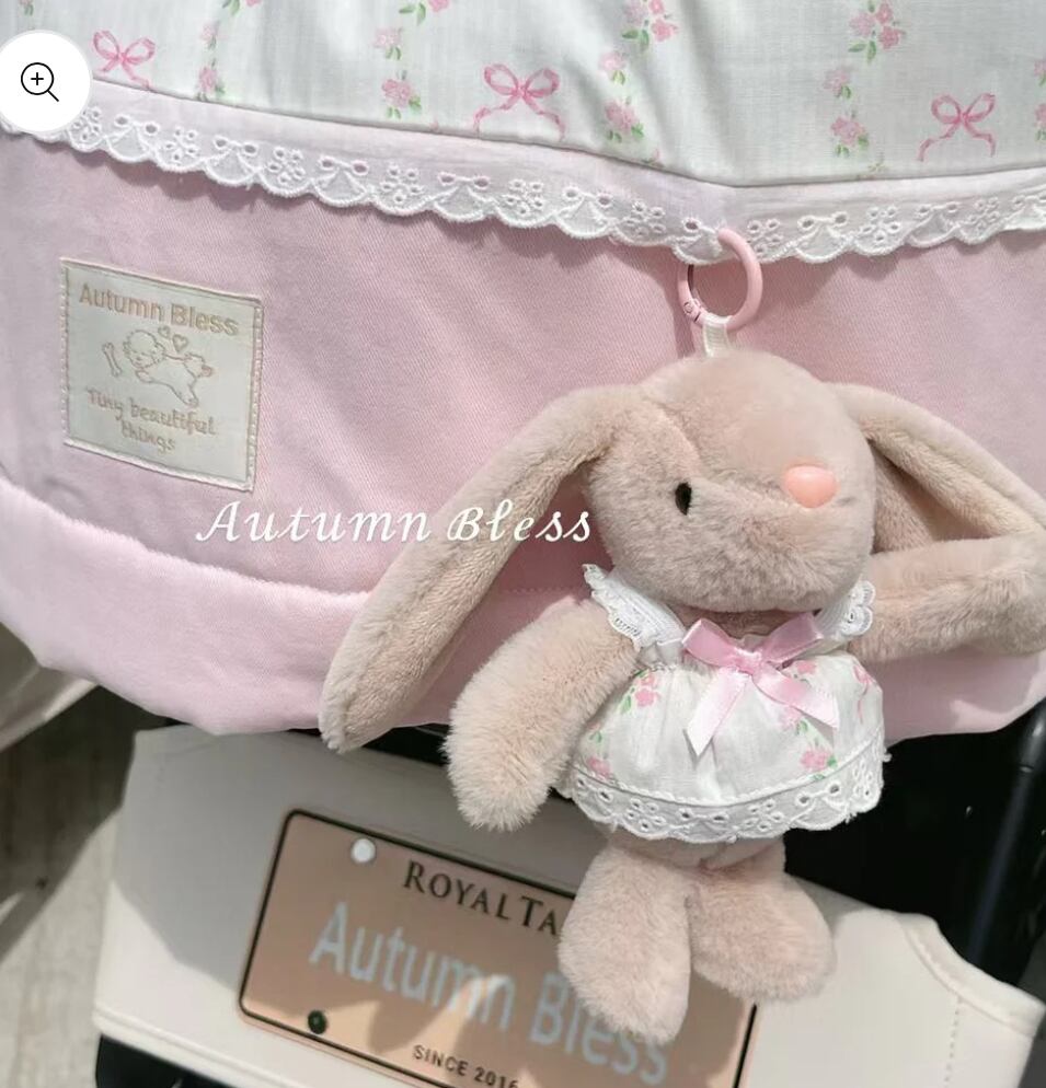 ペットカート用うさぎのぬいぐるみチャーム | anerarei