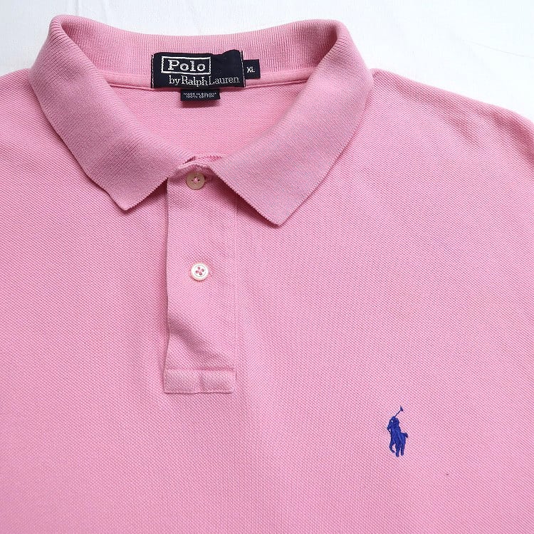 古着 ラルフローレン Polo Ralph Lauren 半袖 ポロシャツ ワンポイント
