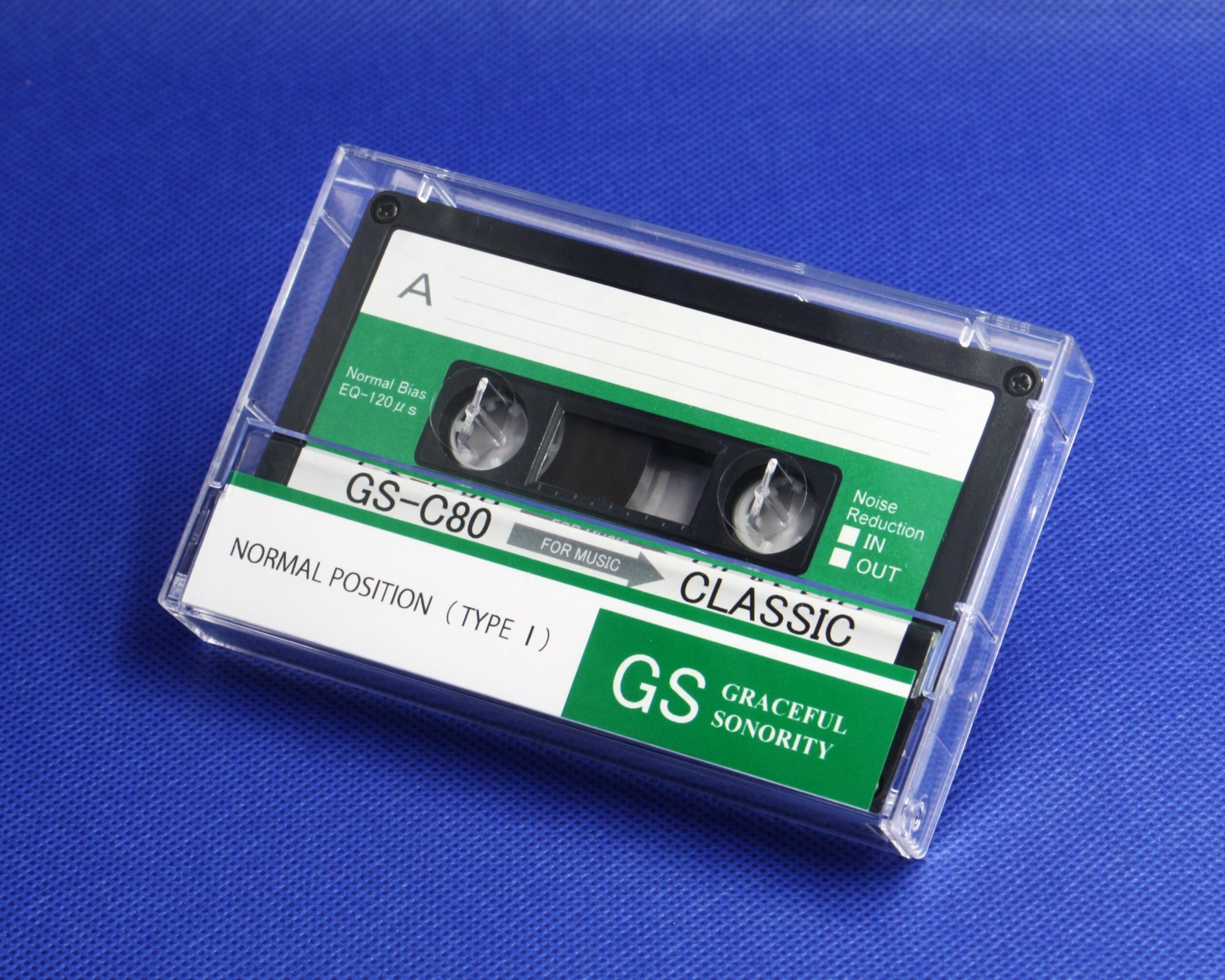 C80＜スカイブルー＞オリジナルデザイン・カセットテープ | 向実庵 
