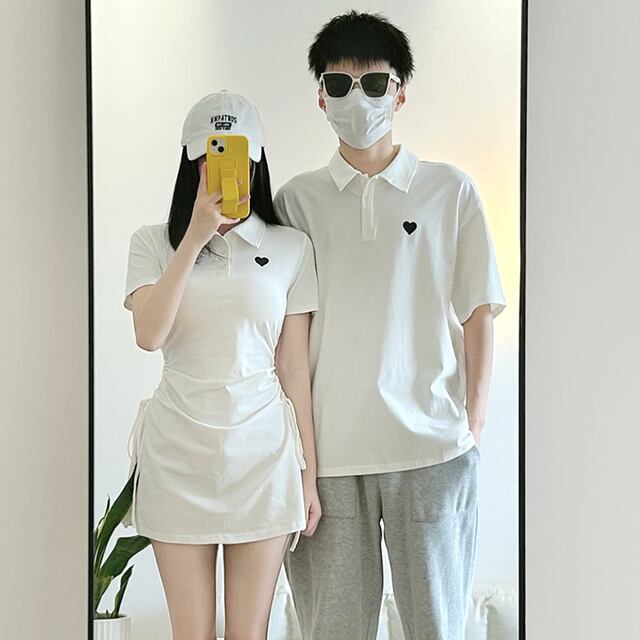 ペアルック ポロシャツ＆T＋スカート 特別な高級デザイン | ecmall