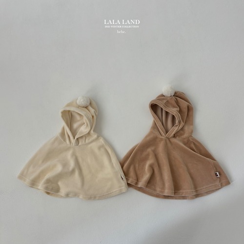 【予約】Velour Cape