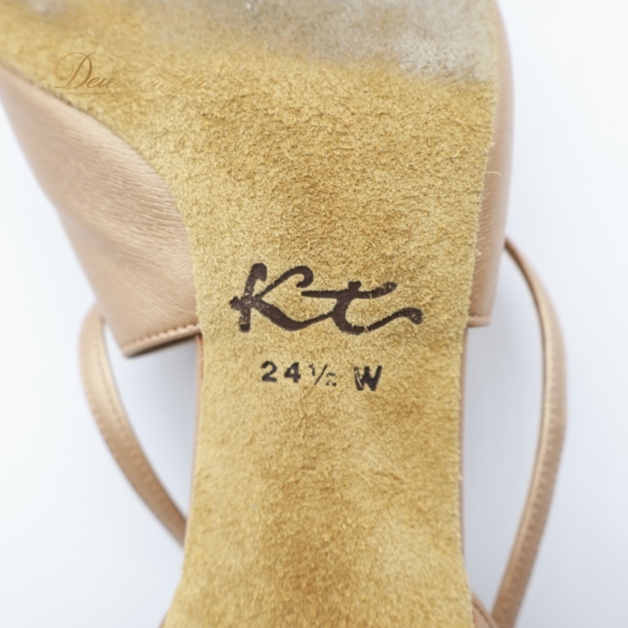 社交ダンス 衣装 スタンダード シューズ 24 1/2サイズ ブラウン系 ケントダンス Kentdance 無地 シンプル 明るい ストラップ 日本製 練習 レッスン 光沢 高級感 イベント ステージ ダンス衣装 ダンスシューズ